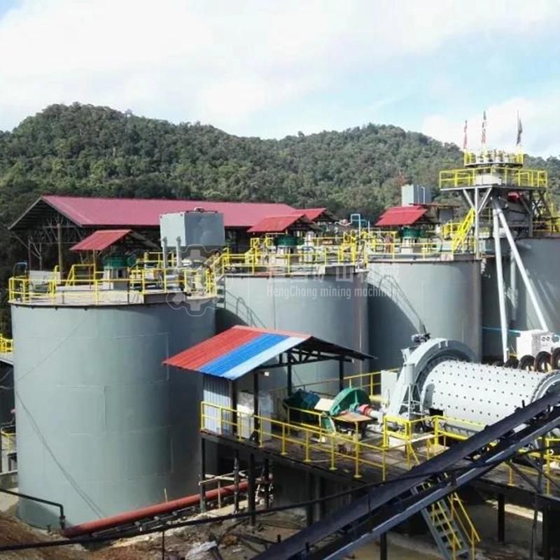 a Complete of Gold Carbon Leaching Cil Gold Processing Plant for Sale