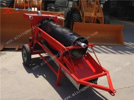 ISO Approved High Effciency High Effciency Gold Mining Trommel Screen Equipment