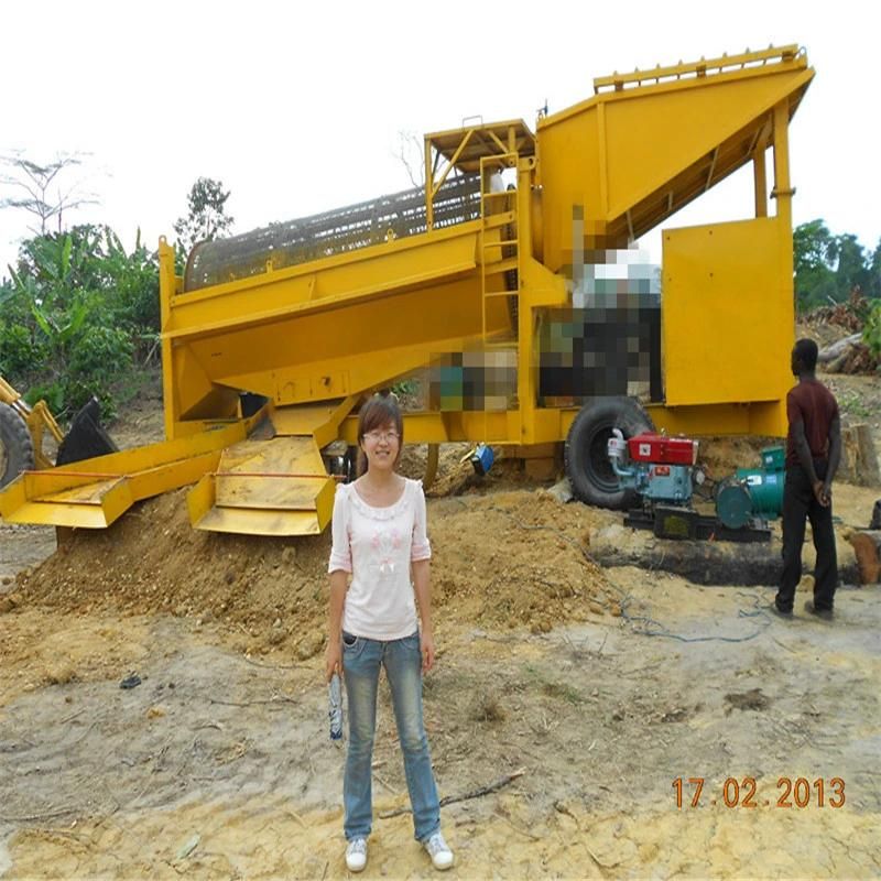 Keda Gold Mining Machine Trommel Screen for Gold Wash Plant