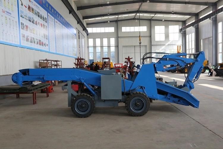 China Factory Wheeled Stone Mucking Loader Used in Gold Mine