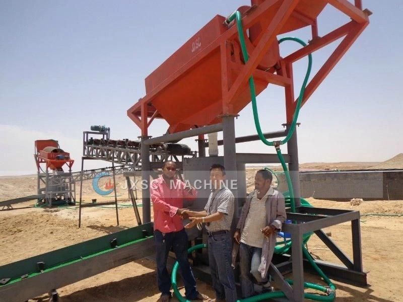 Africa Popular Small Trommel 20 Tph Small Scale Gold Mining Equipment