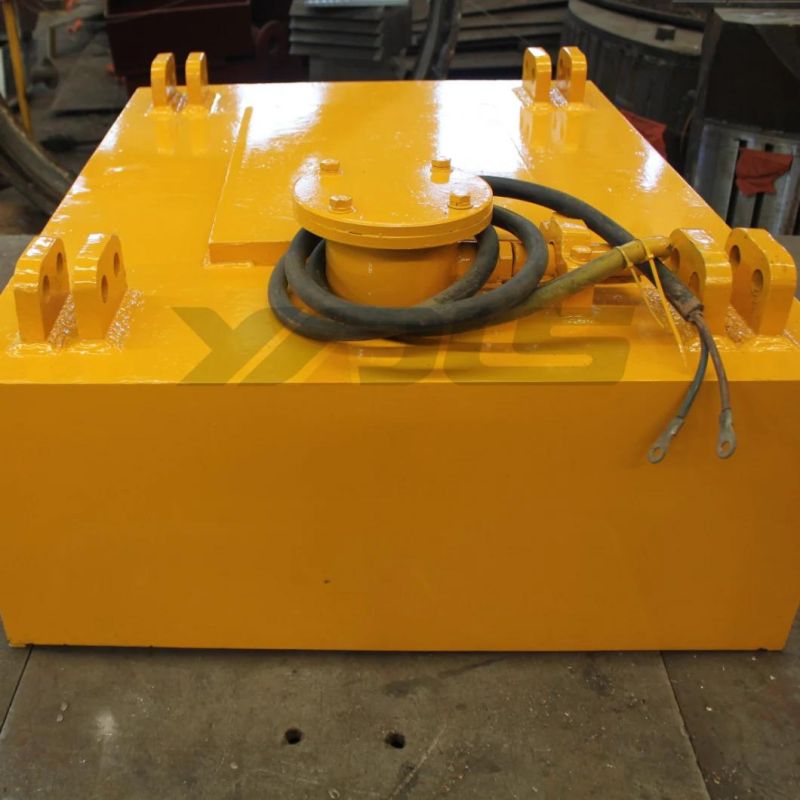 Suspended Self-Discharge Electromagnet Separator for Conveyor Belt