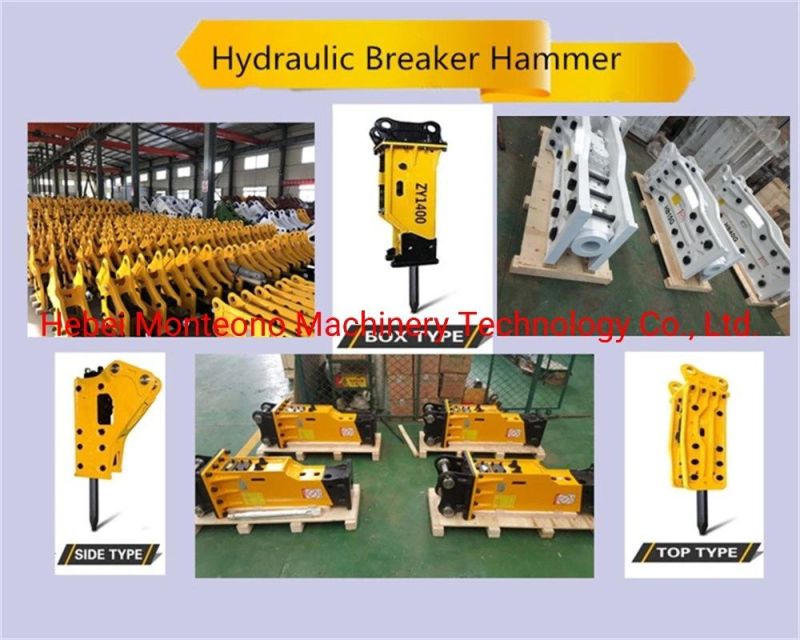 Cat Jcb Doosan Excavator Uesd Rock Hammer Hydraulic Breaker