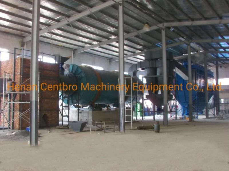 Mineral Processing Use Rotary Dryer for Zinc/Sliver/Copper/Iron Ore/Zinc/Silver/Copper/Iron Ore/Cement/Carbon Drying