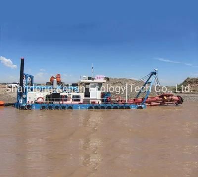 Riverdredging Cutter Suction Sand Dredger for Sale