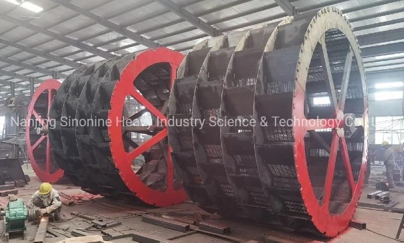 Mining Industry Widely Used Bucket Wheel Sand Washing Washer Machine