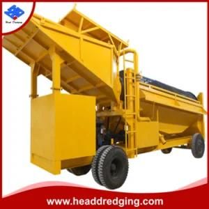 Alluvial Gold Beneficiation Washing Plant Gold Trommel Mining Equipment