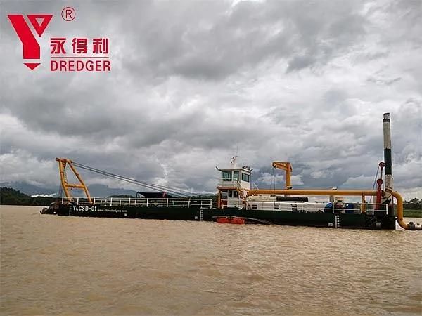 Efficient Operation 24 Inch Hydraulic 3500m3/Hour Cutter Suction Dredging Boat in Indonesia