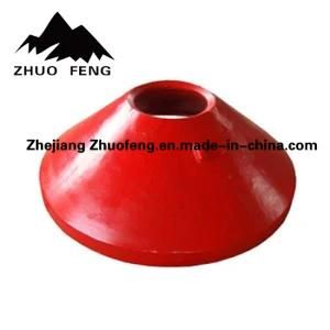 Cone Crusher Spare Parts High Manganese Mantle and Bowl Liner