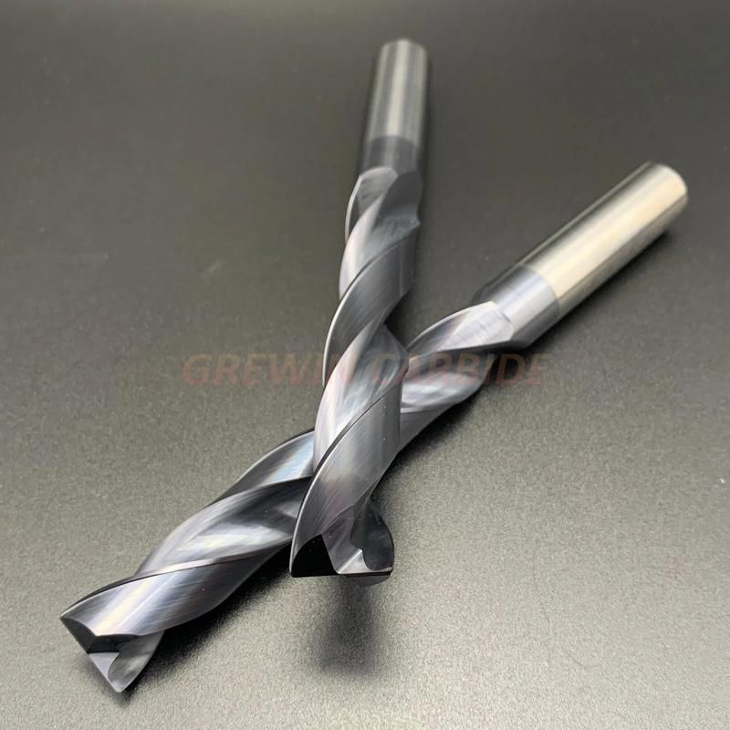 Gw Carbide Drilling Tool-5xd 3xd Tungsten Carbide Drill with Two Coolant Hole