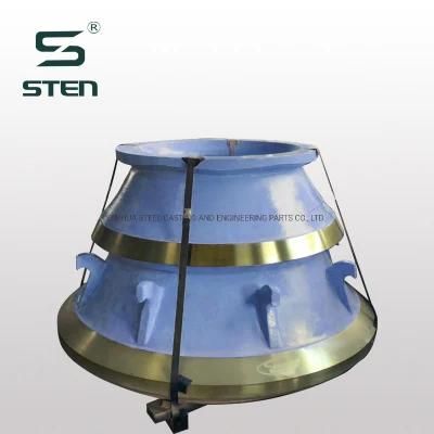 High Quality Manganese Bowl Liner &amp; Mantle Liner, Cone Crusher Parts