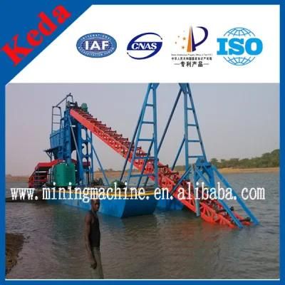 Gold Mining Equipment Chain Bucket Dredger