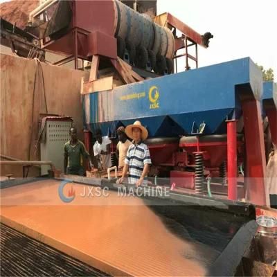 Zambia Manganese Separator Jig Mining Machine with 15tph