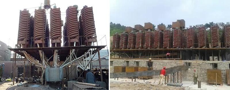 China Spiral Chute Used to Ore Processing for Sale