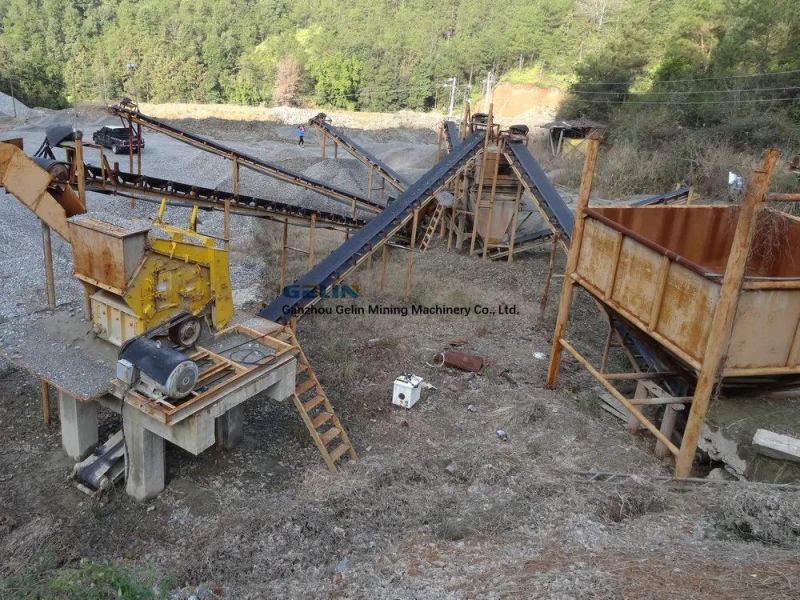 200tph Rock Crusher Stone Making Production Line