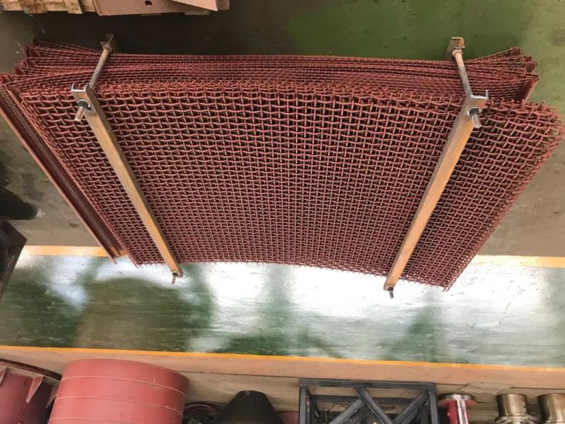 Vibrating Screen Mesh High Carbon Steel Wire Mesh / Mining Screen Mesh