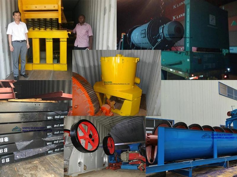 5tph Small Scale Rock Gold Processing Mining Equipment