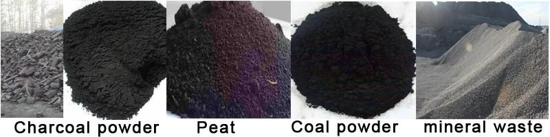 Good Performance Agro Wastes Carbon Powder Ball Making Machine Plant