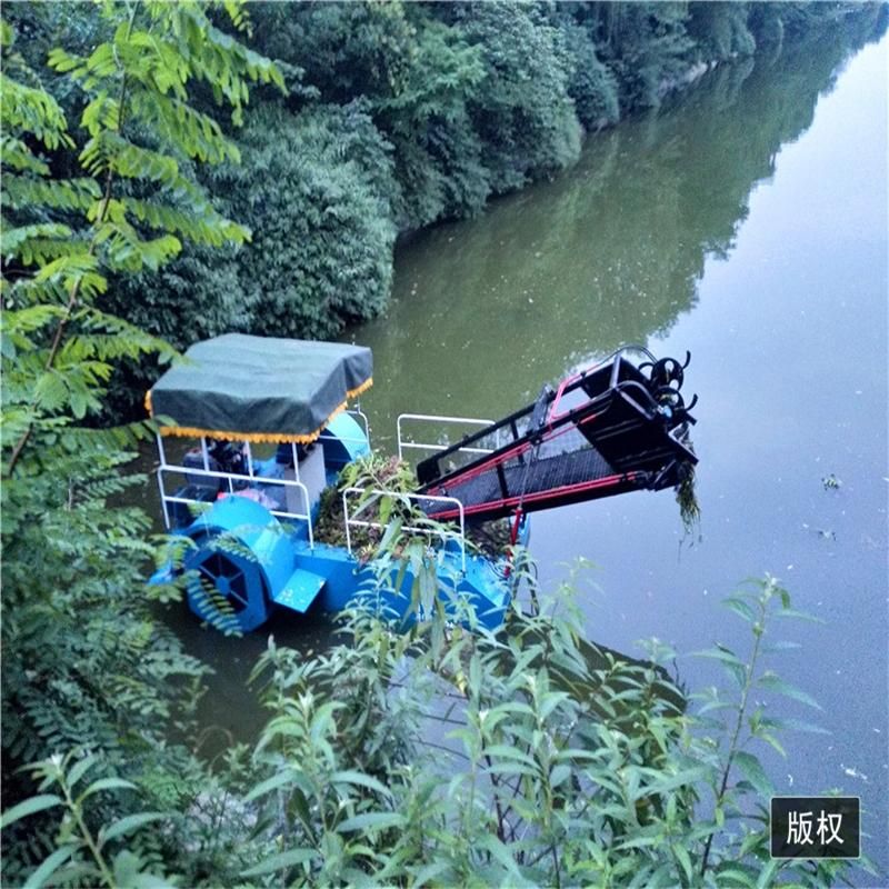 Head Dredging Aquatic Weed Harvester River Plants Cutting Machine