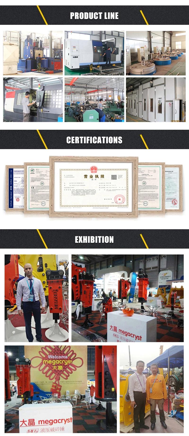 High Quaulity Performance Top Type Destroy Breaker Hammer for Excavator 1-3ton