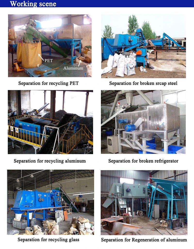 Municipal Solid Waste Landfill Aluminum Plastic Recycling Machinesupplier