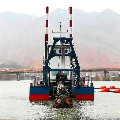 Water Flow 7500m3 32inch Cutter Suction Dredger for River Sand