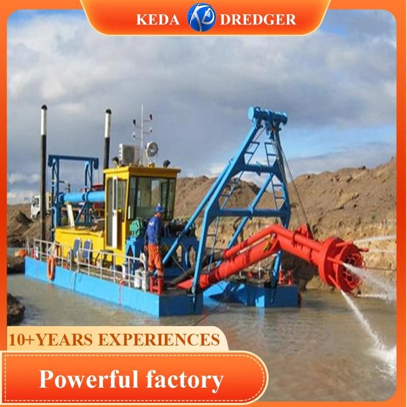 Low Prix Multifunctional Amphibious Dredger Cutter Suction Dredger Working for Multiple Purposes Used in River/ Lake/Swamp for Sand Dredger