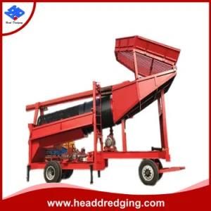 Head Dredging 5tons Mini Trommel Screen Mini Wash Plant for Gold