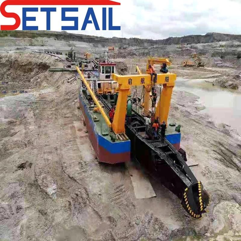 Full Electrical Power Cutter Suction Sand Dredger Used in Sea