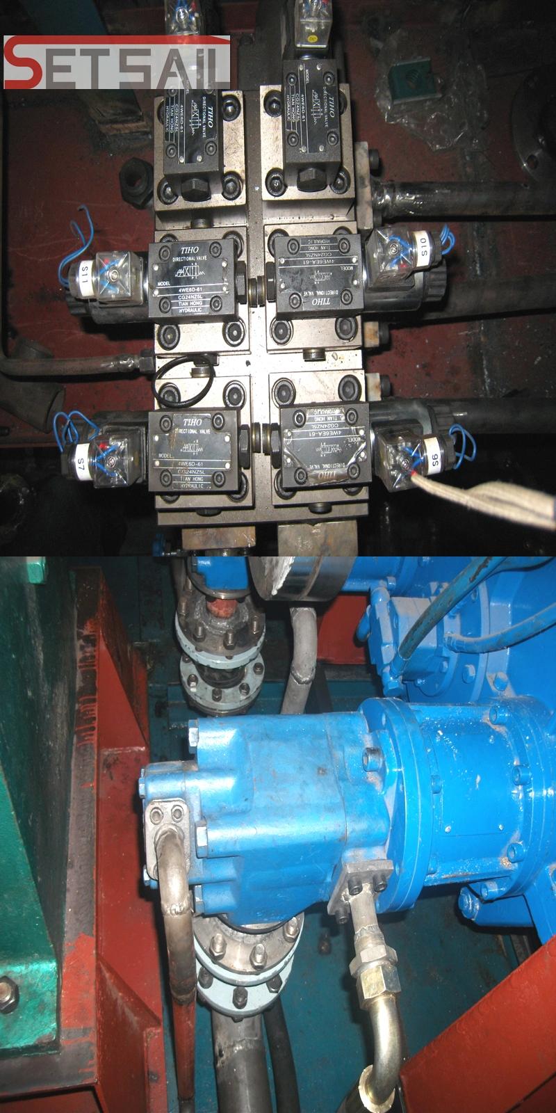 Cummins Diesel Engine Cutter Suction Sand Dredger with Anchor Rod