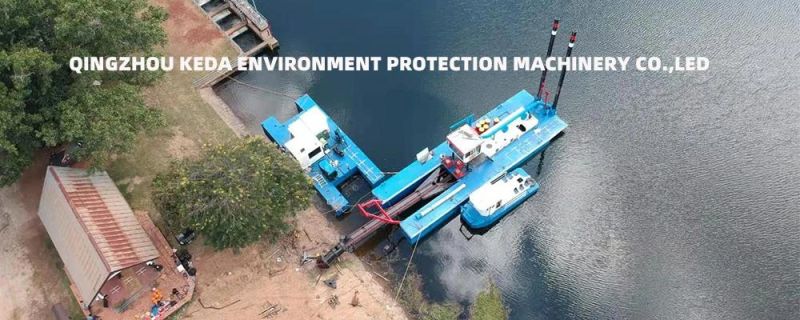 Hydraulic Mining Machinery River Sand Dredging Machine Mud Suction Dredger Cutter Suction Dredger for Sale