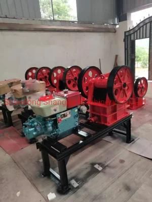 Small Capacity 5-10 T/H Rock/Stone Mobile Crusher