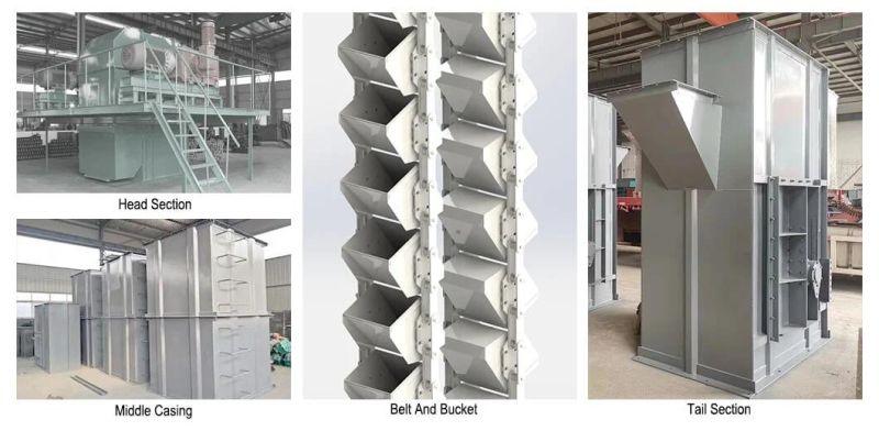 Chain Bucket Elevators for Aggregates in Building Materials Industry