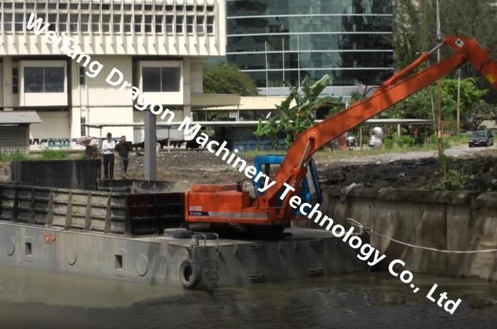 Dismountable Backhoe Dredger for City Canal