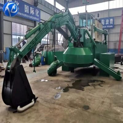 High Quality Self Propelled Amphibious Dredger Swamp Buggy Multipurpose Dredger Work with ...
