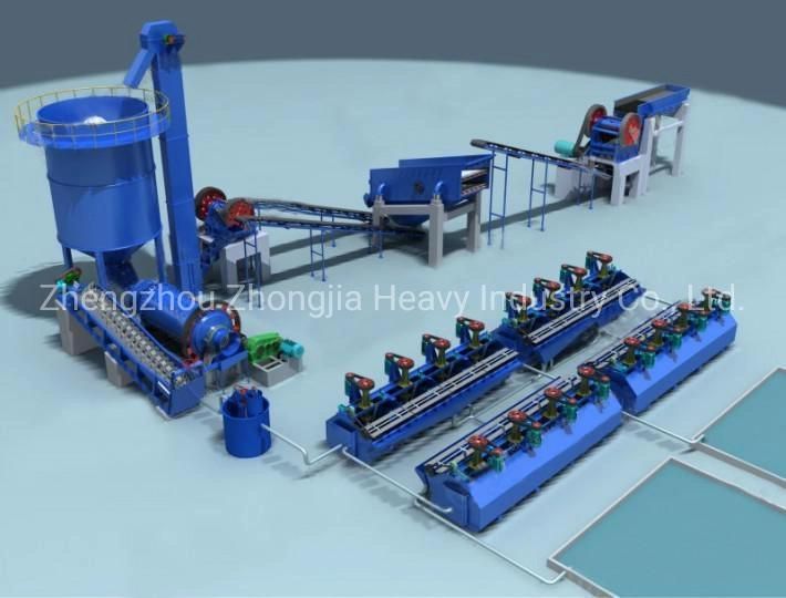 Flotation Cell Lead Zinc Ore Flotation Machine Copper Ore Processing Plant