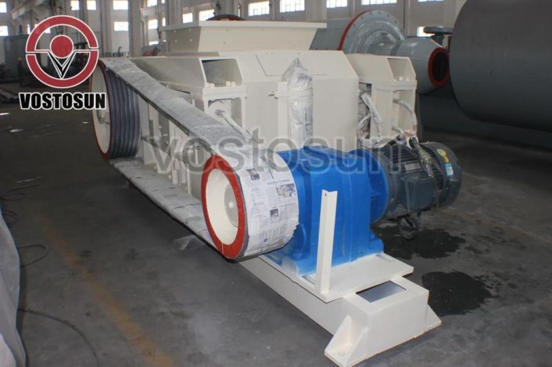 Professional Smooth Toothed Double Two Roller Stone Crusher for Sales