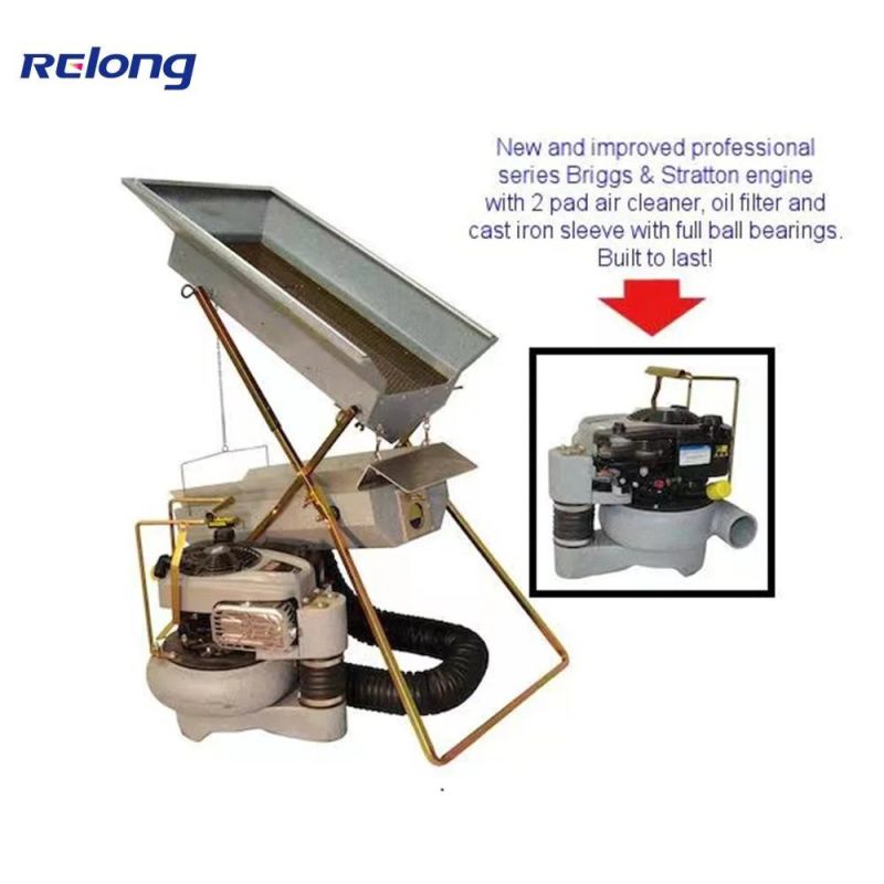 Wind Power Gold Mining Gravity Separator Gold Drywasher Machine/Gold Duster Drywasher