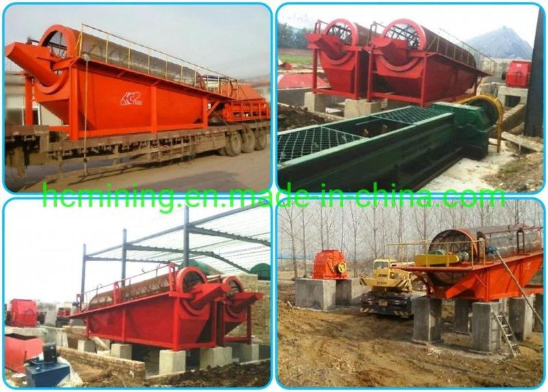 5% off Discount Price Mobile Rotary Scrubber Trommel Screen for Placer Alluvial Gold Ore Washing