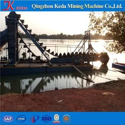 OEM Designed Keda Bucket Gold Dredger Selling Well Overseas