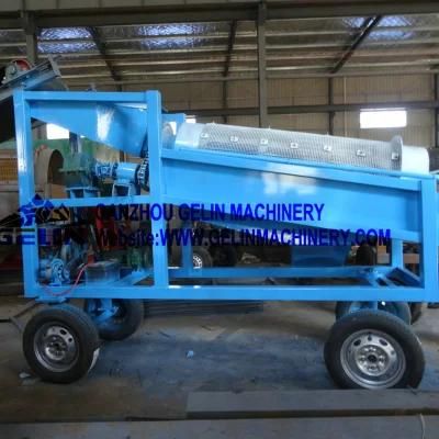Mining Machine Gold Trommel Screen for Alluvial Sand Mineral Washing