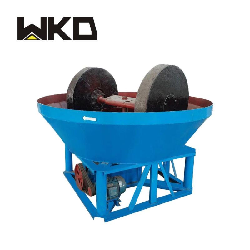 Mining Machine Gold Grinding Machine Wet Pan Mill for Sale