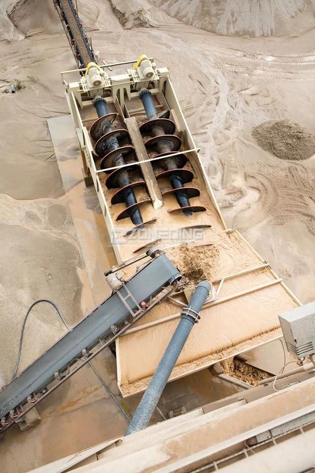 River Sand Silica Sand Washer spiral Sand Washing Cleaning Machine