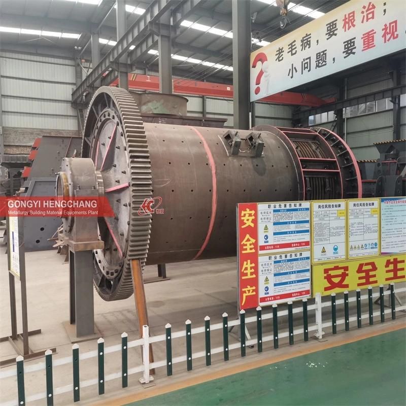 Small Capacity Gold Mining Wet Grinding Mill Machine 500kg Per Hour 600X1200 Horizontal Diesel Engine Ball Mill