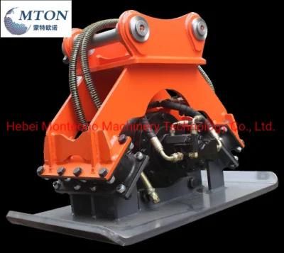Construction Machinery Parts Hydraulic Plate Rammer Compactor Excavator Attachment