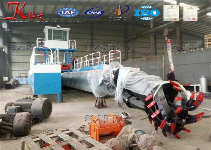 China Mining Dreger Boat Dredging Machine River Sand Pumping Ship Sea Sand Dredger for Sale