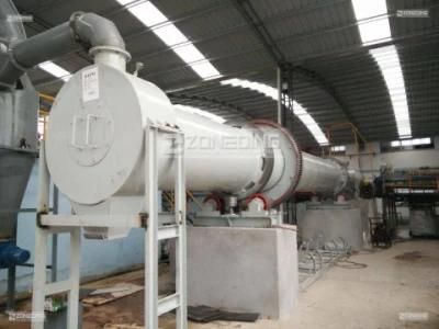 Flyash Rotary Dryer for Drying System with Dust Collector