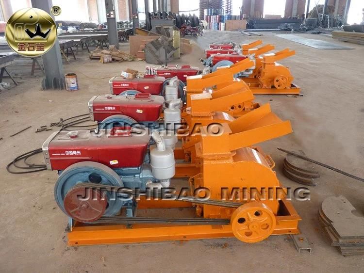 2021 Small Gold Ore Hammer Mill Diesel /Electric Engine Rock Gold Crushing Mill