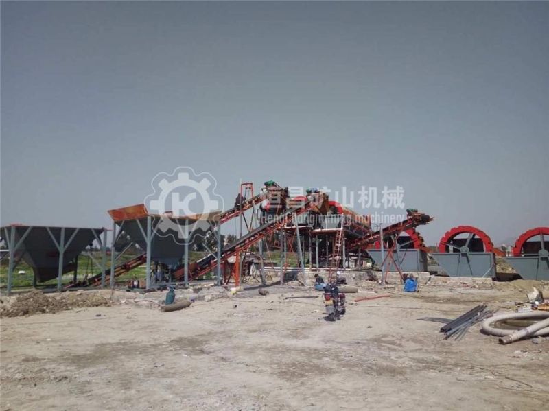 Mining Equipment Plant Log Washer Gravel Bucket Wheel River Silica Sand Washing Machine for Sale