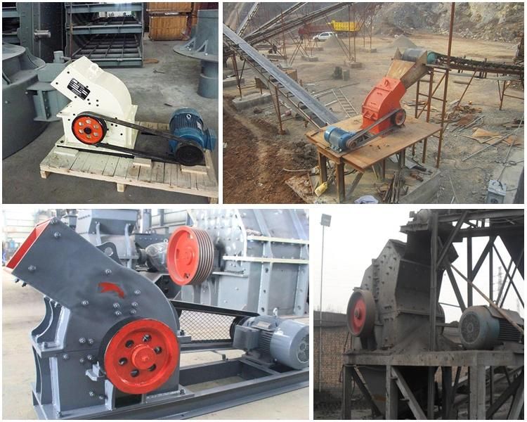 10-15tph Gold Ore Hammer Crusher for Sale Made in China PC600X400